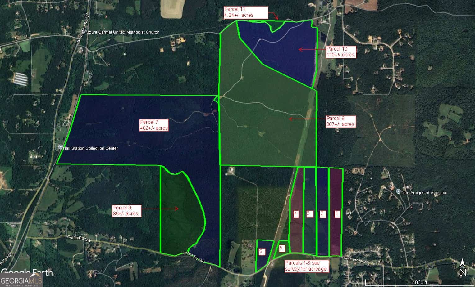 0 Griffin RD 5007-PARCEL 7 #5007-PARCEL 7, Cartersville, GA 30120