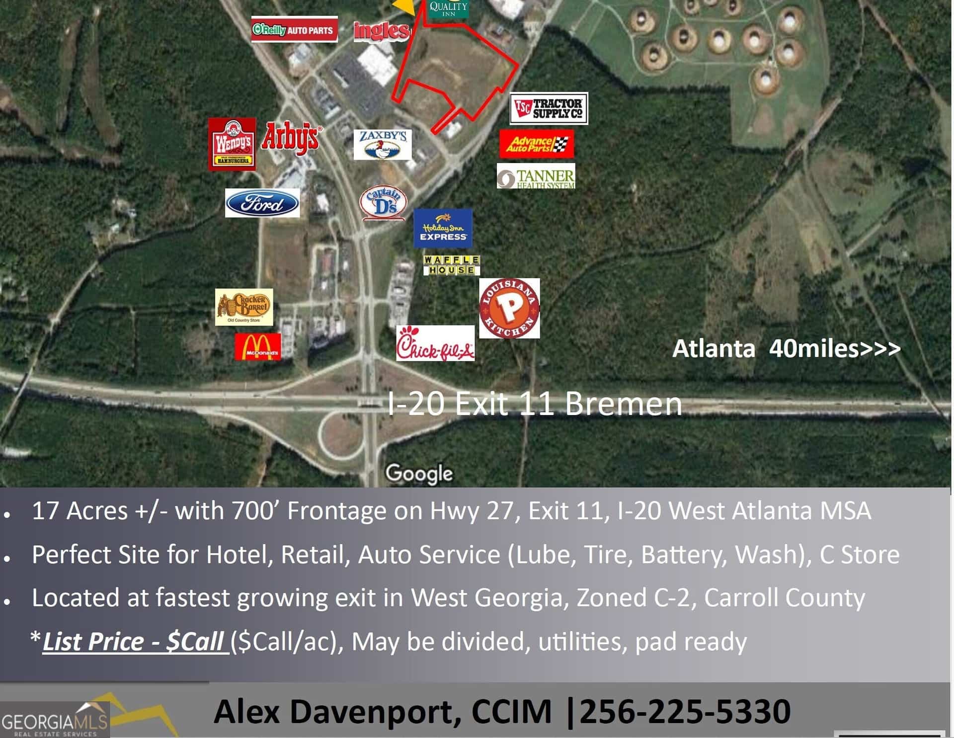 1401 Alabama AVE, Bremen, GA 30110