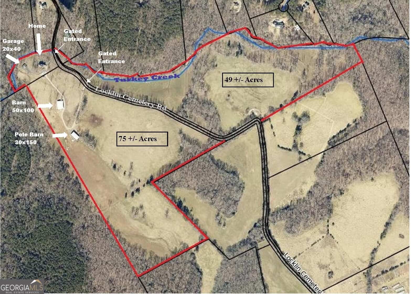 1650 & 1620 Locklin Cemetery RD, Monroe, GA 30656