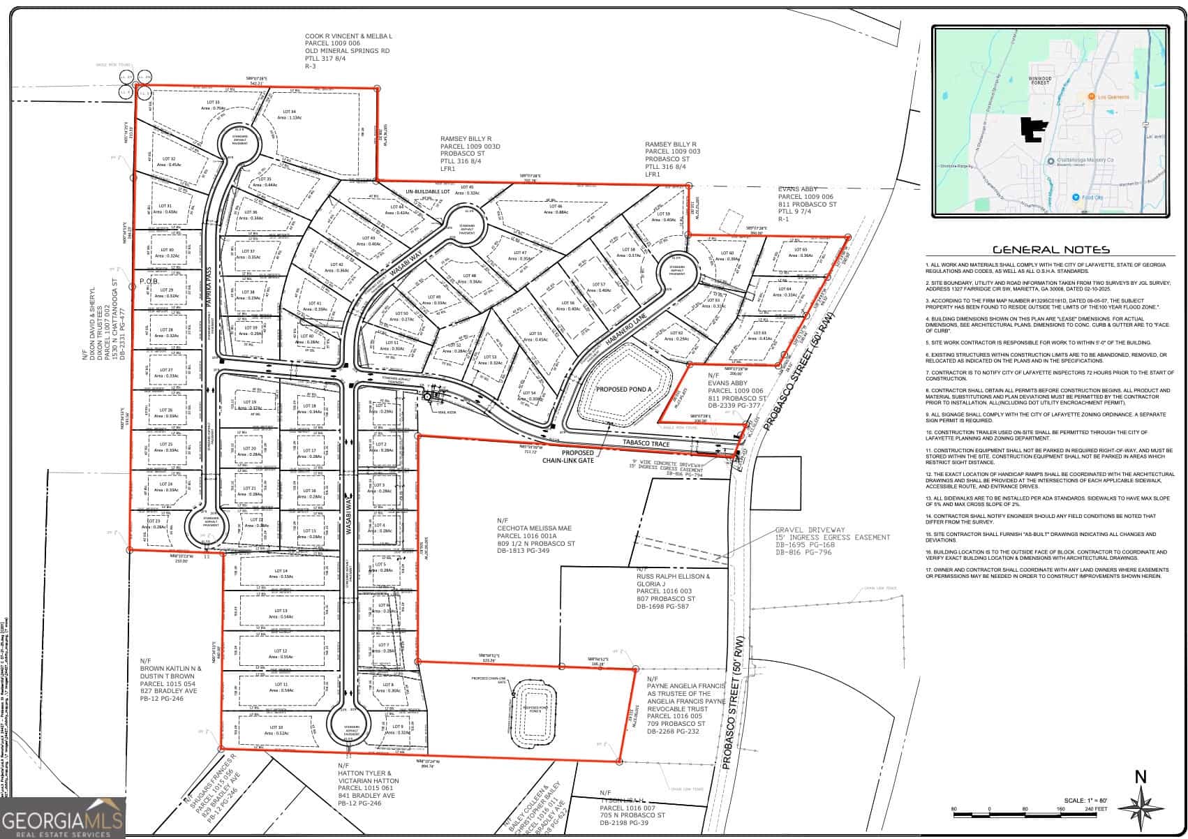 809 1/2 Probasco ST N LOT 1 & 2: 31.93 AC #LOT 1 & 2: 31.93 AC, Lafayette, GA 30728