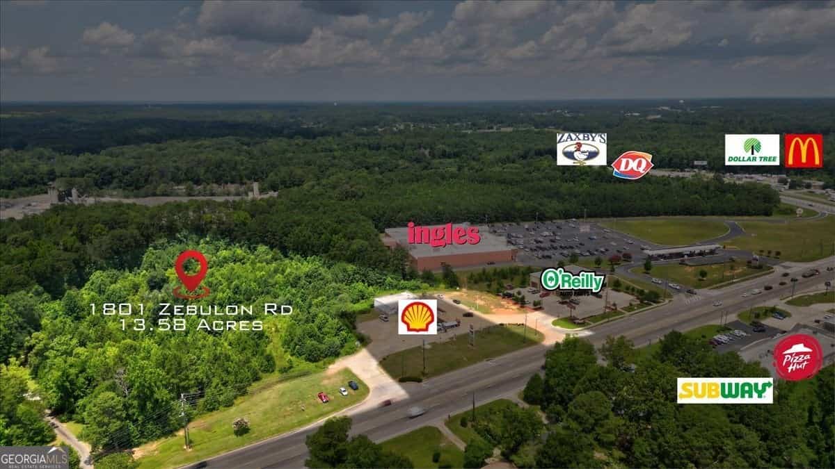 13.58 ACRES Zebulon RD, Griffin, GA 30224