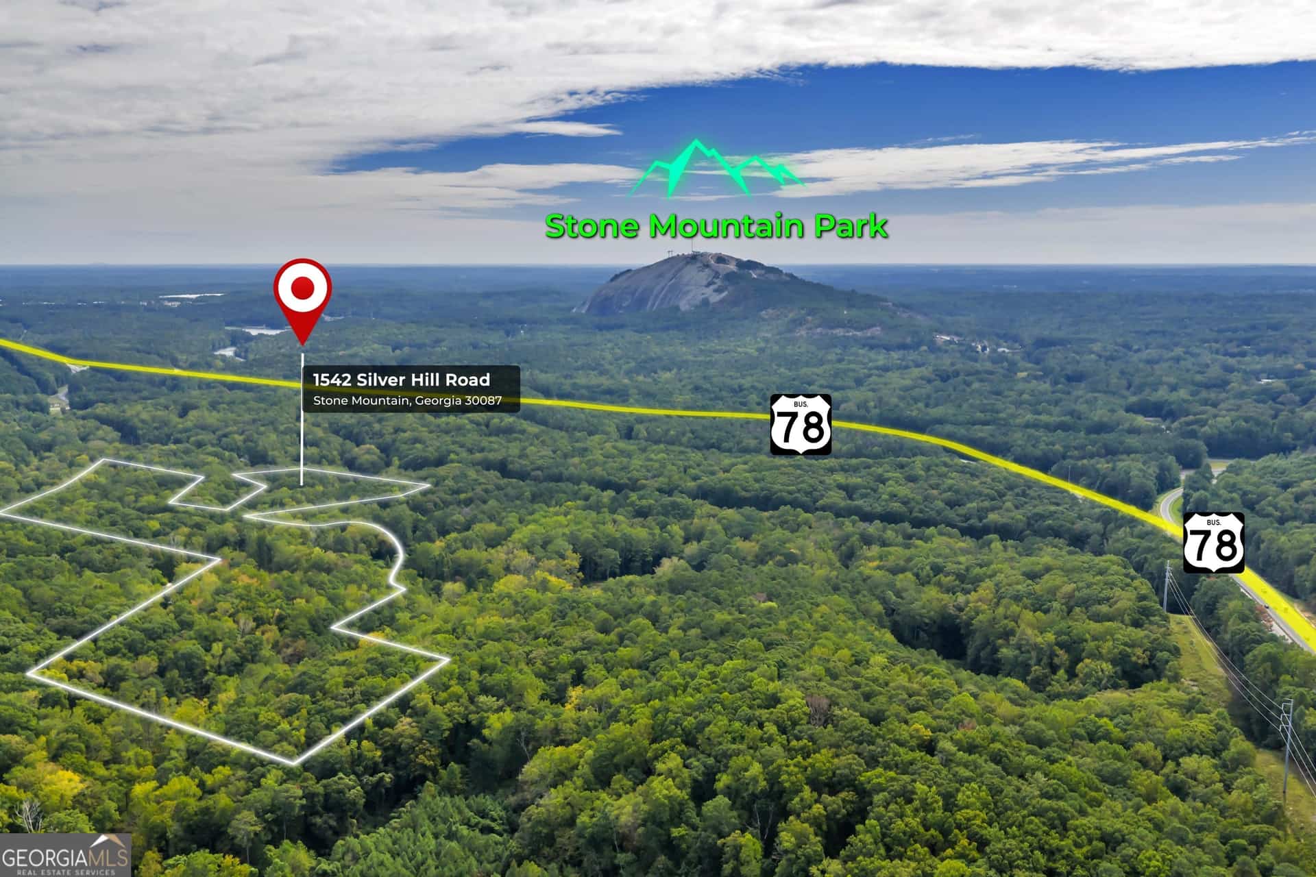 1542 Silver Hill RD, Stone Mountain, GA 30087