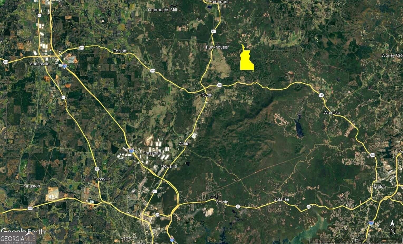0 Johnson Mountain RD 7402 #7402, Rydal, GA 30171