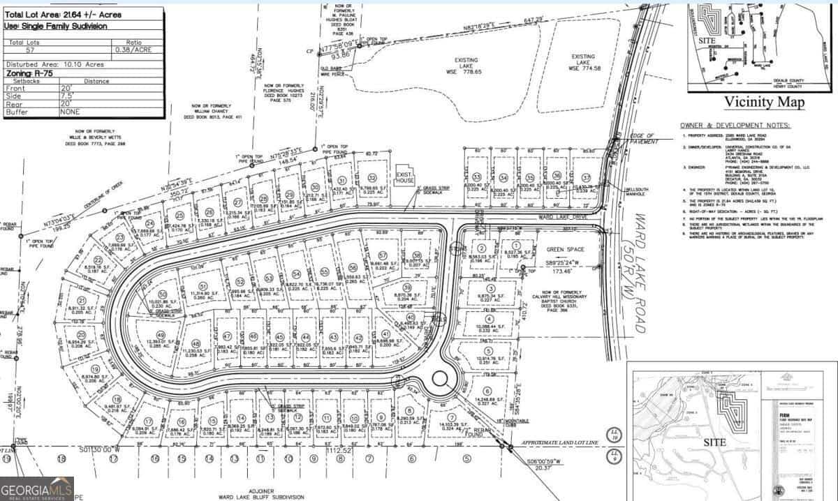 2585 Ward Lake RD, Ellenwood, GA 30294
