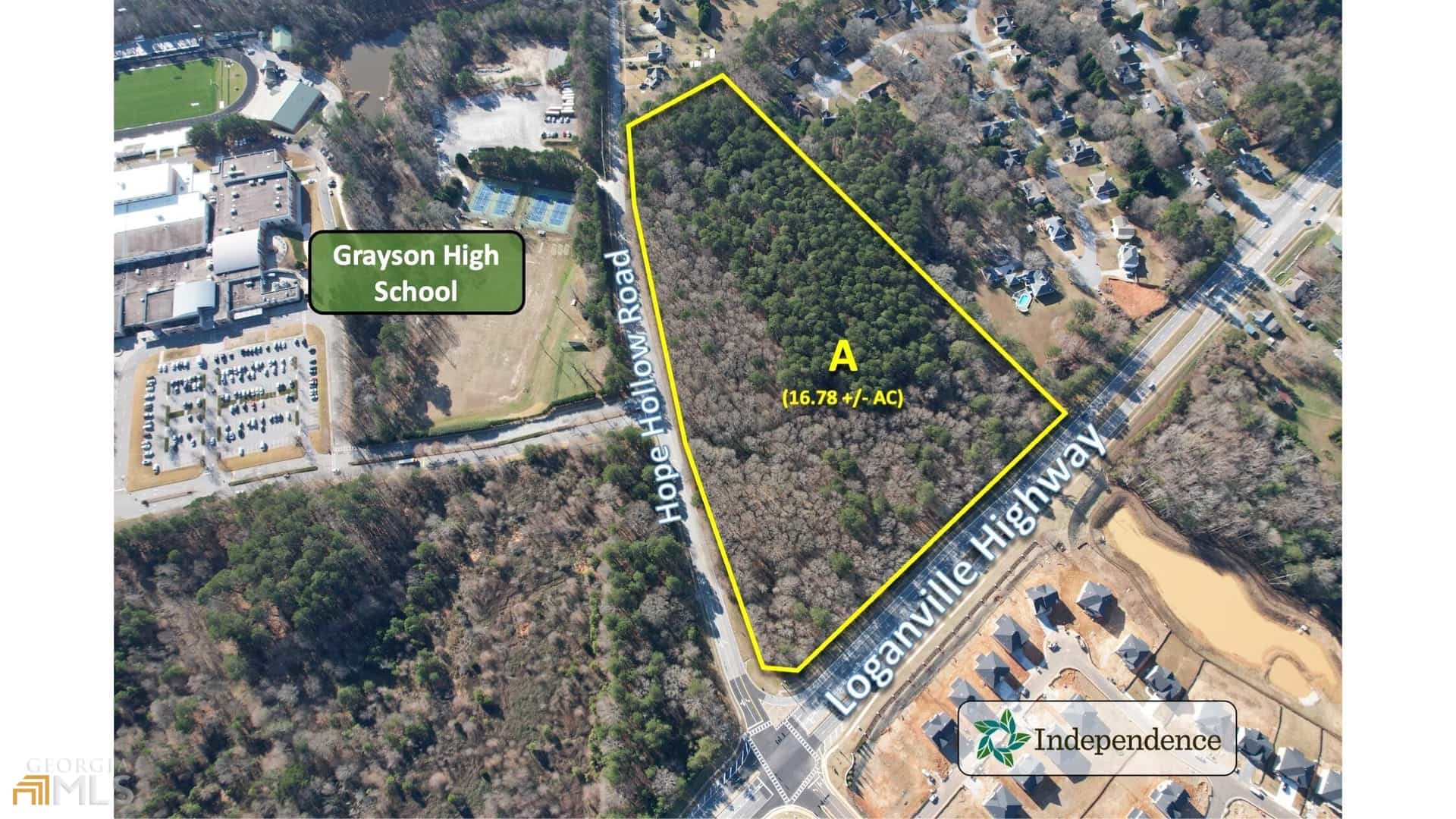 0 Loganville Highway LOT A (16.78 AC) #LOT A (16.78 AC), Loganville, GA 30052
