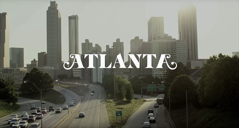 Titlecard from the Atlanta FX show