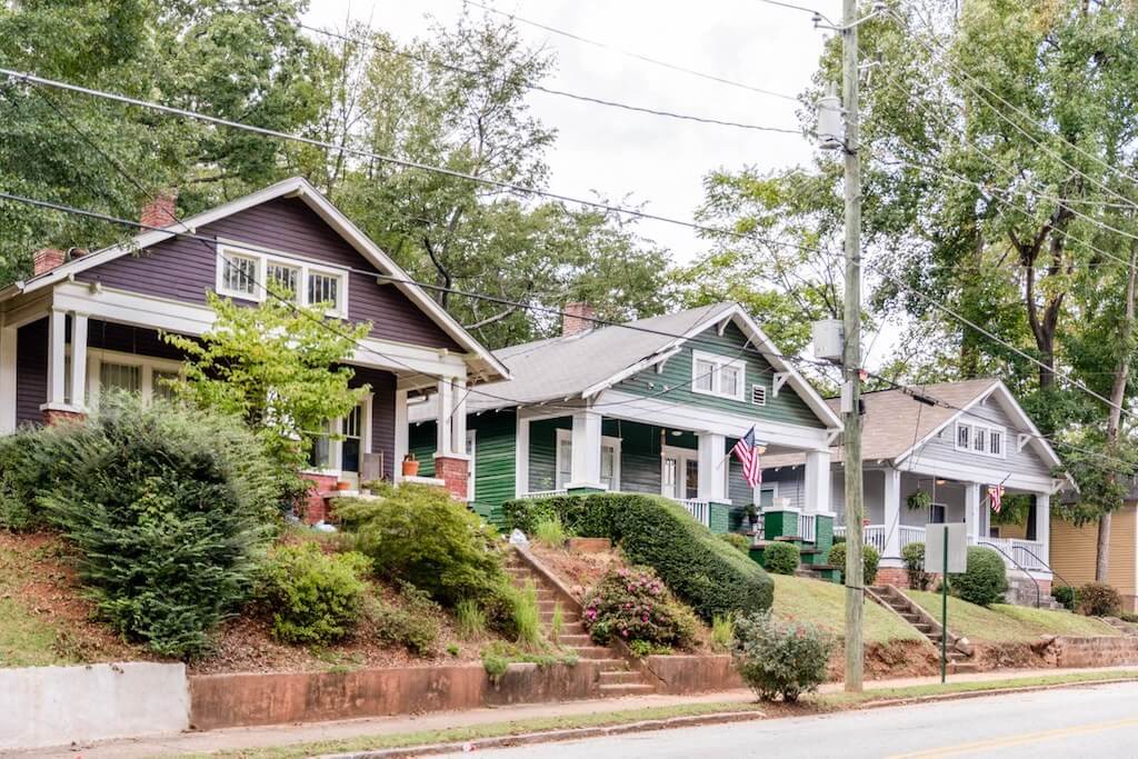 Inman Park homes