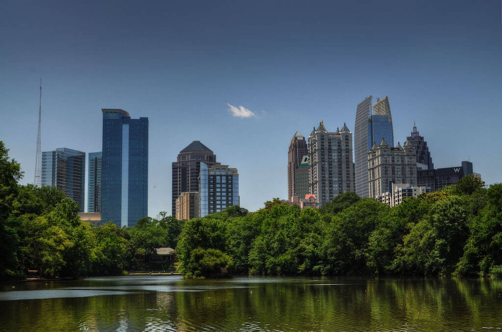 Midtown Atlanta Skyline